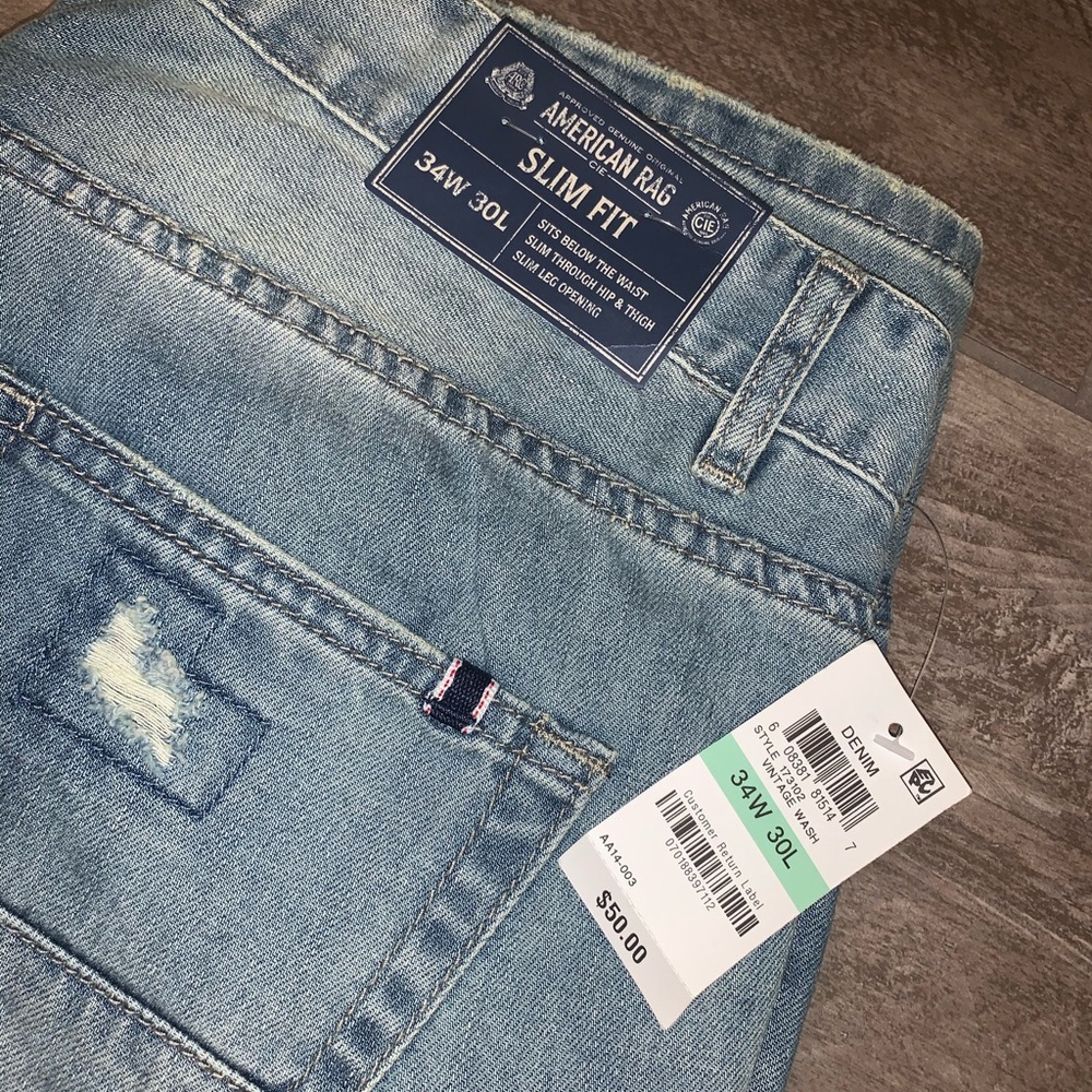 Men’s Ripped Jeans by American Rag